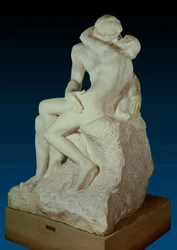 El beso, 1886 (mármol)